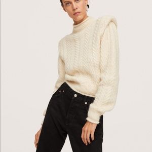 Herringbone Knit Sweater